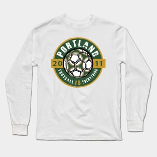 Football Is Everything - Portland Vintage Long Sleeve T-Shirt